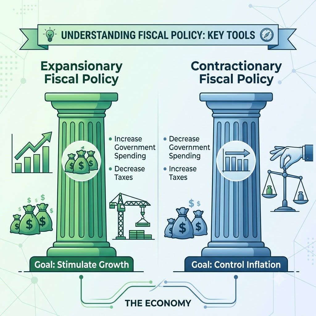 How does the Government control the Economy